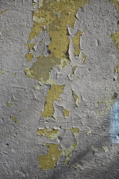 老旧破碎的石膏背景 抽象的磨擦墙质感 — 图库照片