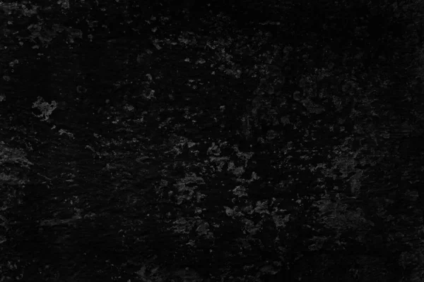 Abstrakte Schwarze Hintergrund Leere Betonwand Grunge Stuck Rissige Textur — Stockfoto