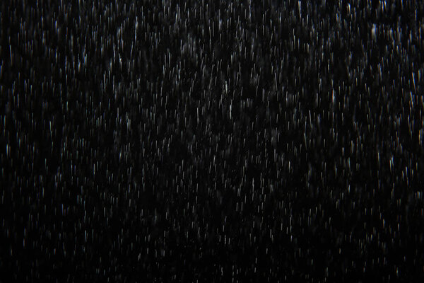 background for overlay black rain, abstract studio drops water drops bokeh