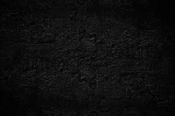 Abstract Negru Fundal Gol Beton Perete Grunge Stuc Crăpat Textura — Fotografie, imagine de stoc