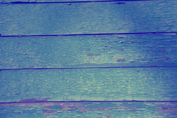 Blauwe Verf Abstracte Vintage Achtergrond Houten Oude Peeling Oppervlak — Stockfoto