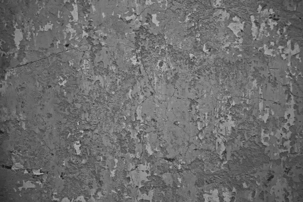 Astratto Nero Sfondo Bianco Muro Cemento Grunge Stucco Cracking Texture — Foto Stock