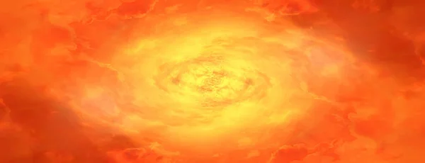 Orange Sky Universe Swirling Abstract Background — Stock Photo, Image