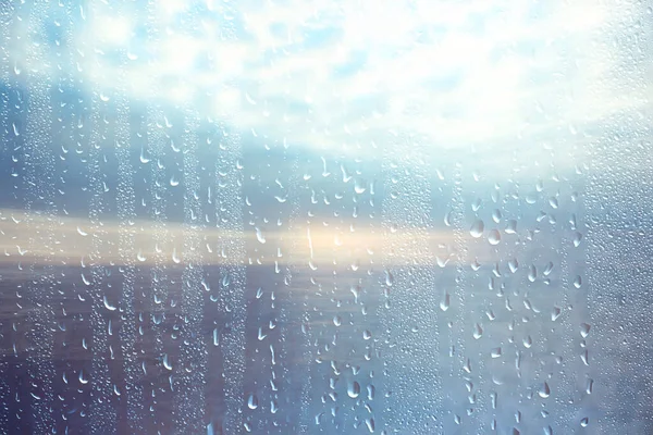 abstract background rain sea calm drops splashes, view of calm sea and wet weather