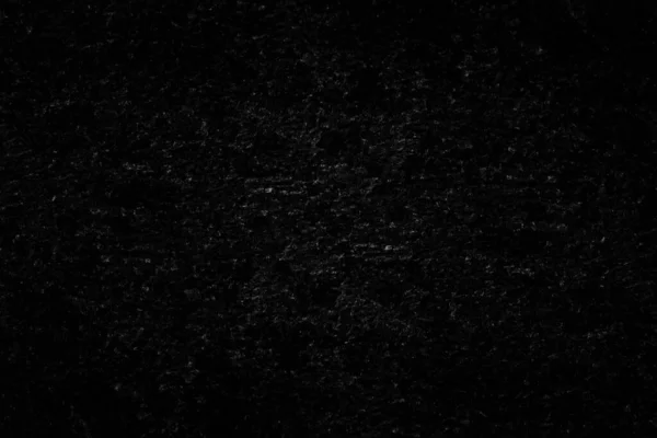 抽象黑色背景空白混凝土墙体粘结开裂质感 — 图库照片