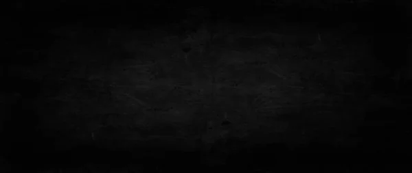Panorama Černý Beton Pozadí Zeď Abstraktní Grunge Podkrovní Textura — Stock fotografie