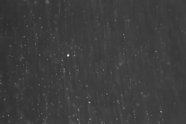 Astratto Sfondo Sovrapposizione Bianco Bokeh Caduta Neve Nebbia Vista Nero — Foto Stock