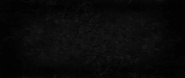 Pared Fondo Hormigón Negro Panorama Textura Abstracta Loft Grunge — Foto de Stock