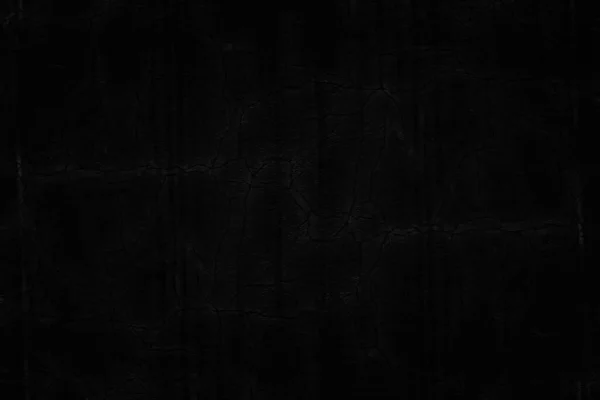 Elvont Fekete Háttér Üres Beton Fal Grunge Stukkó Repedt Textúra — Stock Fotó