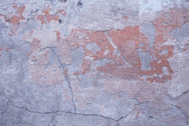 Kahverengi sıva duvar, boş grunge vintage yüzey tasarımı