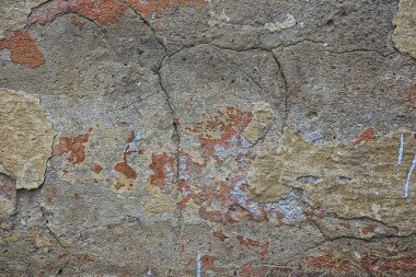 Eski tuğla duvar kırmızı, klasik arkaplan panorama soyut taş