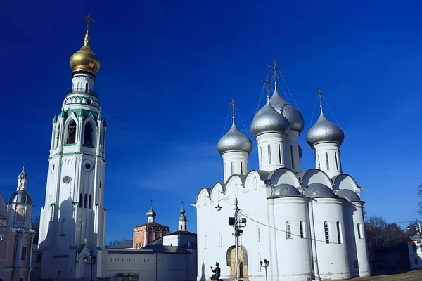 Вологодская Церковь Православная Церковь Вологодский Монастырь Русский Север Паломнический Туризм — стоковое фото