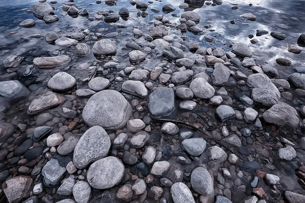 Piedras Guijarro Piedras Fondo Abstracto Textura Piedra Natural — Foto de Stock