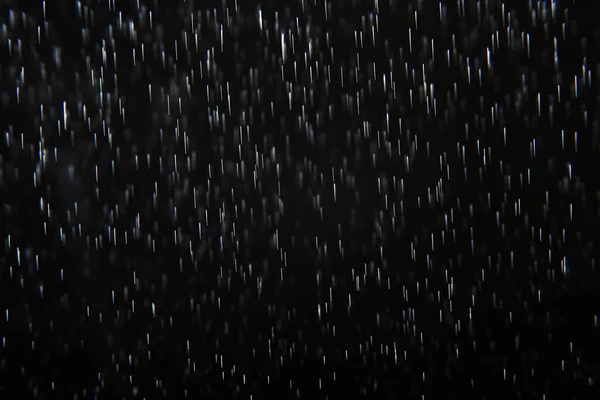 Latar Belakang Untuk Overlay Hujan Hitam Studio Abstrak Tetes Air — Stok Foto