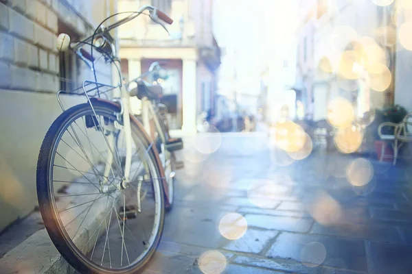 Städtischen Verschwommenen Hintergrund Sommersonne Bokeh Abstrakten Aktiven Urlaub Europa — Stockfoto