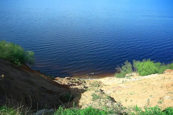 Paysage Bord Lac Vue Été Nature Nord Écologie Côtière — Photo