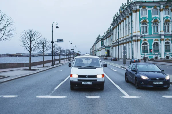 Saint Petersburg Russia March 2020 Empty Streets Centre City 1St — Stock Photo, Image