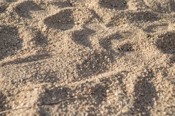 Park sand with which children play — Stock Photo, Image