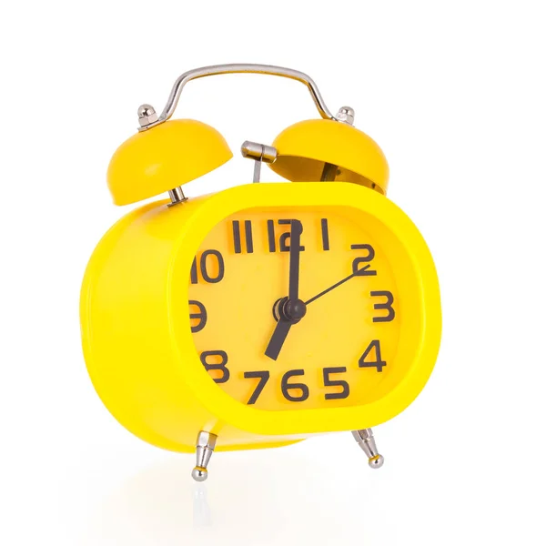 Alarm-clock isolate on white background — Stock Photo, Image