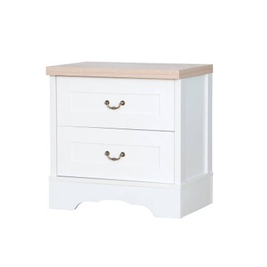 Kırpma yolu ile beyaz arka plan üzerinde izole çekmeceler