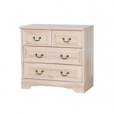 Kırpma yolu ile beyaz arka plan üzerinde izole çekmeceler