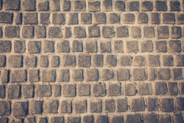 Arka plan ve taş zemine, vintage renk stili dokusuna