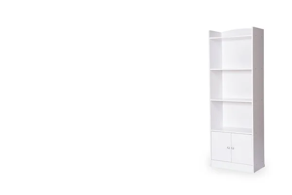 Entrada abierta armario blanco aislado sobre fondo blanco con espacio para copia . —  Fotos de Stock