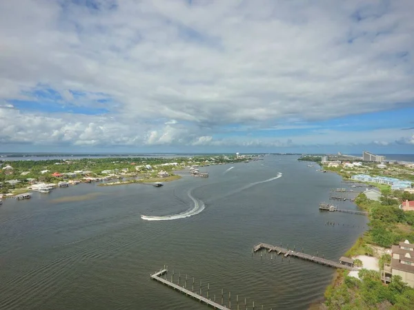 Ono Holme Belägen Alabama Gulfkusten Nära Gränsen Till Florida — Stockfoto