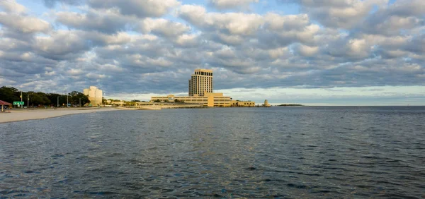 Biloxi Strand Mississippi Öböl Partján 2020 Februárjában — Stock Fotó