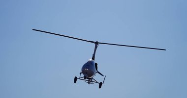 Uçan Gyrocopter fotoğraf Türkiye Çanakkale Lapseki