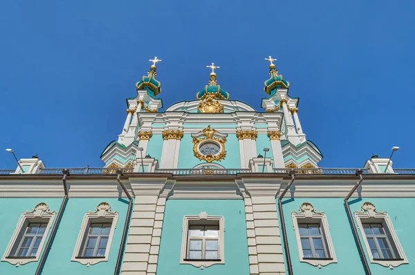 Iglesia de San Andrés en Kiev Ucrania — Foto de Stock