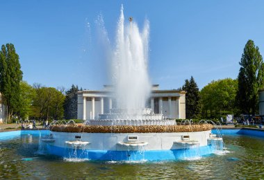 Kiev'in Ulusal karmaşık Expocenter Ukrayna, bir Sovyet tarz 