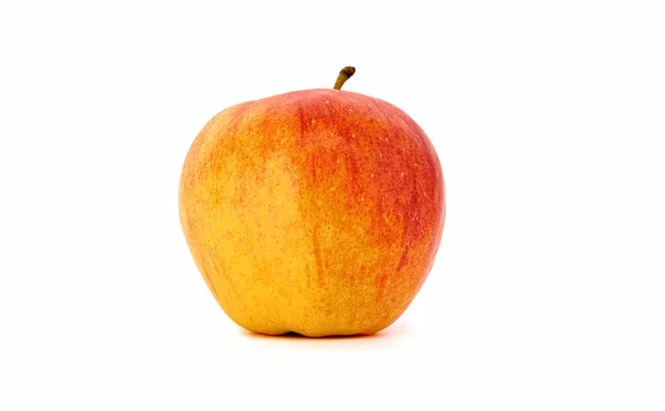 Red apple on white background — Stock Photo, Image