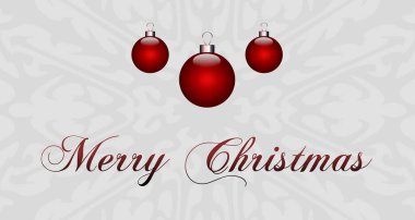 Neşeli Noel vektör metin kaligrafi yazı tasarım kartı