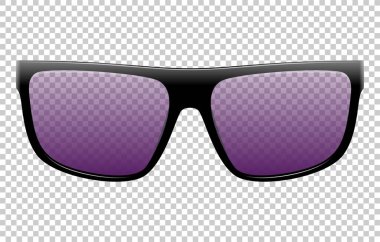 Güneş gözlüğü vektör illüstrasyonu gerçekçi