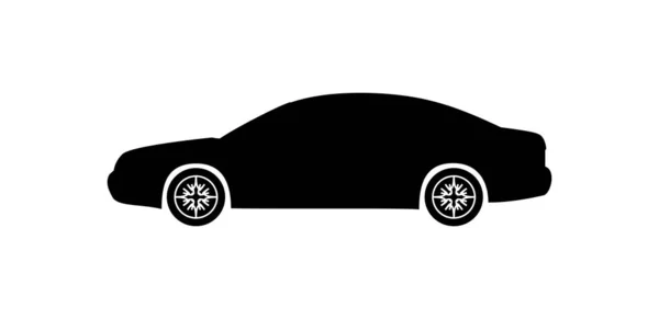 Icono Coche Ilustración Vectorial — Vector de stock