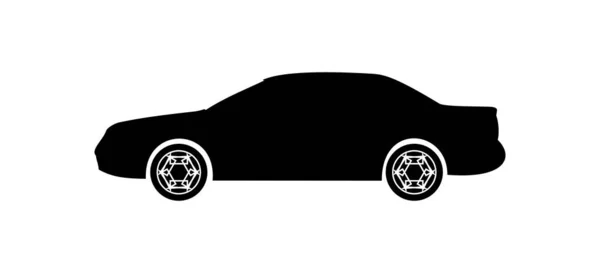 Icono Coche Ilustración Vectorial — Vector de stock