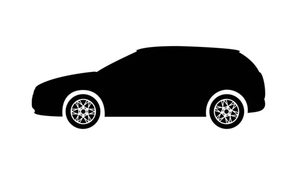 Icono Coche Ilustración Vectorial — Vector de stock