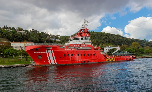 Istanbul Türkei Oktober 2019 Das Türkische Küstensicherheitsboot Nene Hatun Für — Stockfoto