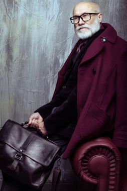 Şık modern Santa moda kavramı