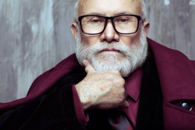 Şık modern Santa moda kavramı