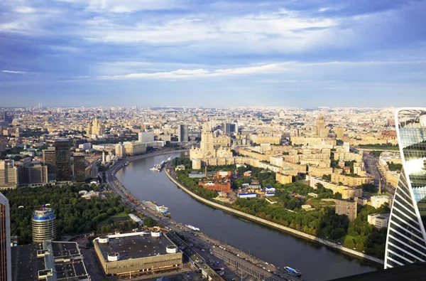 Moskova yukarıdan görünüm.