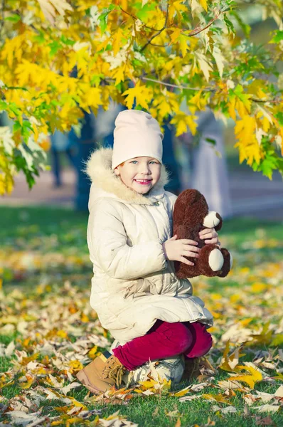 Ázsiai Kislány Baba Medve Természetvédelmi — Stock Fotó