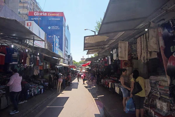 Ciudad Del Este Paraguay Novembre 2019 Paysage Urbain Ville Frontalière Photo De Stock