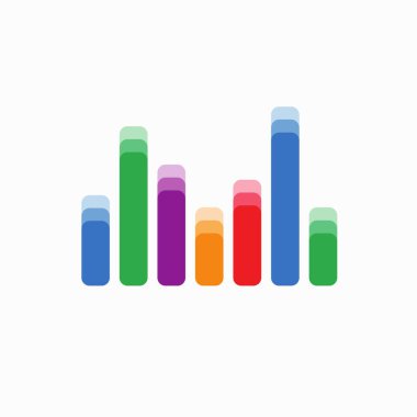 ses oynatıcı renkli dalga logosu