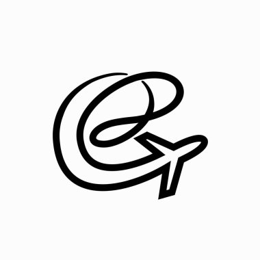 Dumanlı uçak E harfini oluşturdu.