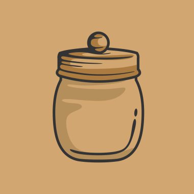 Antika biçimli Mason kavanoz şablonu