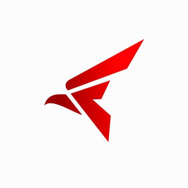 F harfini oluşturan şahin logosu