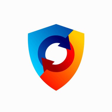 Kalkan kavramlı sıcak ve soğuk hava