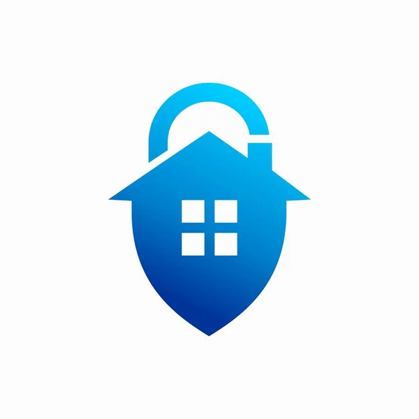 Design Des Home Protection Logos — Stockvektor